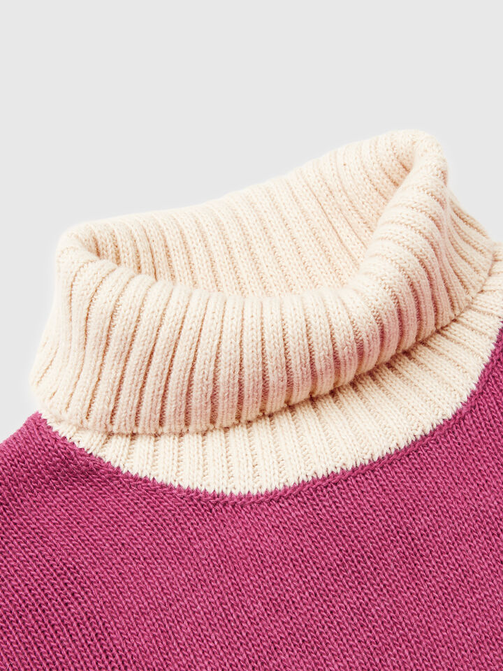 TURTLE NECK SWEATER Women image number 7